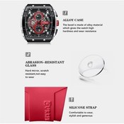 Resim Besthome1 Erkek Spor Kuvars Saat Curren 8442 - Siyah Gül Kabuğu Ve Çok Renkli Desen Çok Renkli 