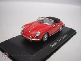 Resim 1:43 Maxichamps 1965 Porsche 356 Cabrio 