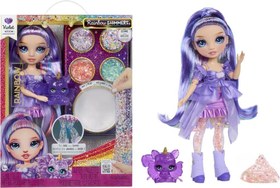 Resim Rainbow High Parıltılar ve Slime Serisi Bebeği - Violet 122425 