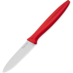 Resim Pirge Pure Line Sivri Soyama Bıçağı 9cm Bordo 