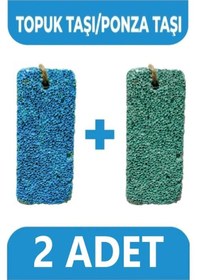 Resim Topuk Taşı Ponza Taşı 2 Adet 