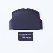 Resim POPKONSOL Psp Slim Kapak Ve Memory Stick Pro Duo Adaptör Mikro Sd Çevirici Psp 2000 3000 Uyumlu 