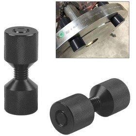 Resim 1-1 / 8 İnç İki Delikli Pim Seti Kullanışlı 6061 Alüminyum Konstrüksiyon 2 Delikli Flanş Hizalama Pimi 