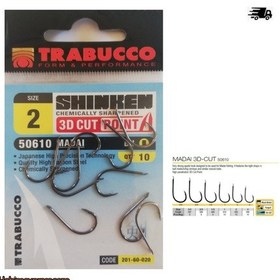 Resim Trabucco Shinken Hooks Cut Madai Iğne 