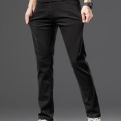 Resim Erkek Şık Pamuk Karışımı Katı kot Pantolon Cepli, Bahar Sonbahar Açık Hava Etkinlikleri Için Nedensel Nefes Alabilir Skinny Slim-fit Kot Pantolon 
