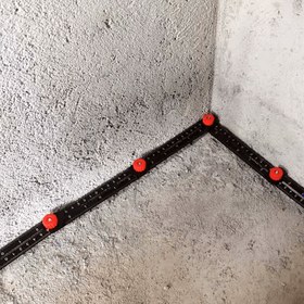 Resim 6 Katlı Alüminyum Alaşımlı Katlanır Cetvel - Ahşap İşleri, Fayans Montajı ve DIY Projeler için Kırmızı Çivili Çok Fonksiyonlu Ölçüm Aleti, Fayans Ayar Göstergesi, Kompakt Depolama Tasarımı, Sağlam Yapı, Yüksek Kaliteli Ölçüm Aparatı, Ev Yenileme Uzmanları İçin 