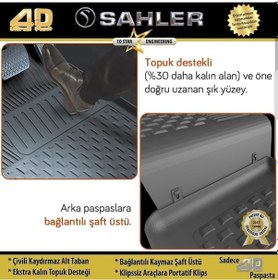 Resim Golf 6 2008-2012 4.5d Premium Havuzlu Oto Paspas 