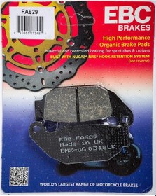 Resim Suzuki Gsx R 125 Arka Fren Balatası Ebc 