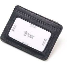 Resim Ancora Leather Hakiki Deri-Minimal Tasarım Kartlık-26205 