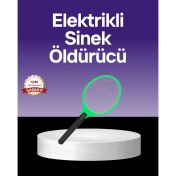 Resim Datatek Çocuk ve Evcil Hayvan Dostu Elektrikli Sinek Raketi | Güvenli Kullanım 