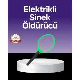 Resim Datatek Çocuk ve Evcil Hayvan Dostu Elektrikli Sinek Raketi | Güvenli Kullanım 