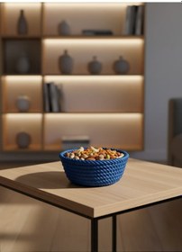 Resim Cosmotex Yuvarlak Çerezlik Lacivert Küçük 