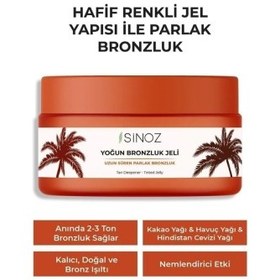 Resim Sinoz Yoğun Bronzlaştırıcı Jel 200gr 