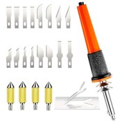 Resim Suntek Elektrikli Sıcak Bıçak Kesici Aletler Chuck Kollu Hafif 