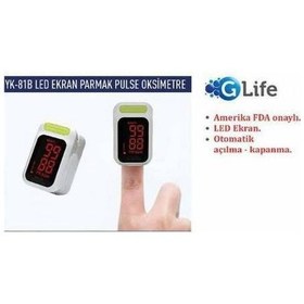 Resim G-Life YK-81B Parmak Tipi Pulse Oksimetre 
