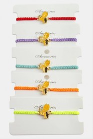 Resim Heez Arı Makrome Örgülü Bileklik 