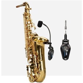 Resim Kımafun Uhf Wıreless Saksafon ve Trompet Mikrofonu Km-U308A 