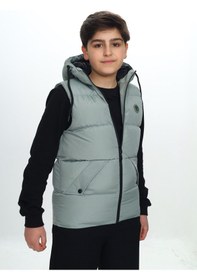 Resim Toontoy Kids Toontoy Erkek Çocuk Göğsü Armalı Şişme Yelek Yeşil 