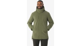 Resim Quechua Erkek Sıcak Tutan Outdoor Yağmurluk - Yeşil - NH500 -10 °c 