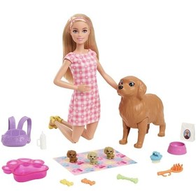 Resim Barbie ve Doğan Köpekler Hck75 