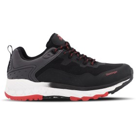 Resim Slazenger Suya Dayanıklı Bağcıklı Erkek Outdoor Ayakkabı Siyah 