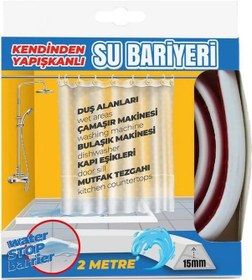 Resim Su Bariyer Bandı Yumuşak 2 Metre 