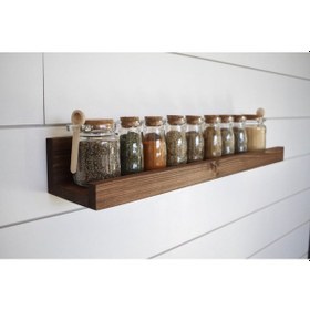 Resim Bfd-Shop Bfdshop Dekoratif Ahşap Duvar Rafı 