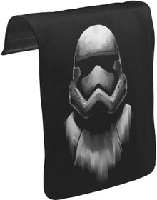 Resim Star Wars - Storm Trooper Unisex Siyah Tak-Çıkar Postacı Çanta Kapağı CK-677 