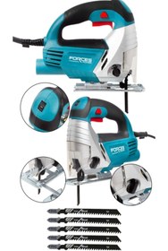 Resim Forces Power Germany Master Jigsaw X-torq Otomatik Şanzıman 4000 W Dekupaj Testere Profesyonel 10 Adet Testereli 