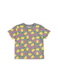Resim Beniizle Kız Çocuk Pijama Takımı Gri 