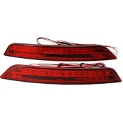 Resim Shuai Yan 2 Adet Araba LED Arka Tampon Reflektör Işık Ford Mondeo Sedan 2007-2010 Kuyruk Fren Stop Araba Işık Sis Lambası (Yurt Dışından) 