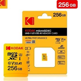 Resim Kodak Mikro Sd Express 64 Gb Flash Bellek Kartı 32 Gb U3 4 K 128 Gb 256 Gb 256gb 