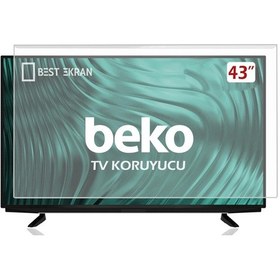 Resim Bestekran Beko Uyumlu B43 A 850 B Tv Ekran Koruyucu - Beko Uyumlu 43" İnç 108 Ekran Koruyucu 