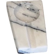 Resim Marble Patron. Damarlı Beyaz Mermer Puro Küllüğü 