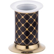 Resim Pure Geometrik Siyah Gold Set Üstü Diş Fırçalık Aks-212 Diğer 