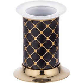 Resim Pure Geometrik Siyah Gold Set Üstü Diş Fırçalık Aks-212 Diğer 