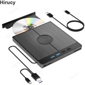 Resim YENİTECH DVD 3.0 Yazıcı 7 Girişli USB Tip-C Harici CD/DVD Sürücü Windows Mac ve Laptop Fonksiyonlu Uyumlu 