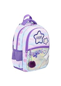 Resim Muggle 3 Bölmeli Mermaid Okul Sırt Çantası Mor Mu-9026 