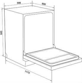 Resim Hafele Eternal 14 Kişilik Inox Bulaşık Makinesi 