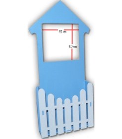 Resim Ahşap Priz Çerçevesi - Cep Telefonu Tutucu Prizlik 