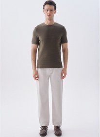 Resim Mudo Erkek Füme Loose Fit Chino Pantolon 