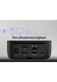 Resim HP G6 9X3V1UT USB-C 100 W Universal Docking Station 