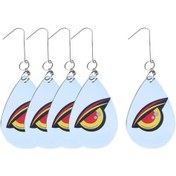 Resim Suntek 5 Adet Korku Gözü Yansıtıcı Kuş Kovucu Süs Ev 