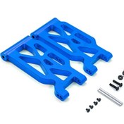 Resim Teltree Wltoys 1/10 104001 Off-road Araç İçin Metal Ön Salıncak Kolu Yedek Parça 