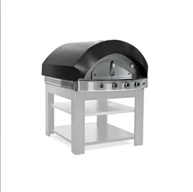 Resim Empero PLF.PLS.D2-S-NG Gazlı Pizza & Pide Fırını - Siyah, Doğalgazlı 