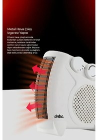 Resim Sinbo Fanlı Isıtıcı Soba 