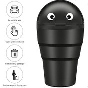 Resim Youmex Siyah Abs Plastik Araç Çöpçüğü 520ml - Sızıntı Ve Su Geçirmez - Basınçlı Kapaklı - Kompakt Tasarım - Ev Ve Araç İçin Multifonksiyonel 