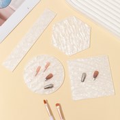 Resim Beimu Japon Nail Art Alet Seti, Kokusuz Bej Desen Renk Paleti Gösterim Panosu, Tırnak Yağı Tutkal ve Fototerapi Tutkal Ayarı, Tırnak Sanatı Gösterim Aksesuarı 