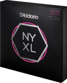 Resim Daddario NYXL32130 Bas Gitar Tel Seti | NYXL Nickel Wound, 6-Tel, .032-.130 