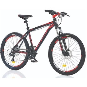 Resim Corelli Snoop 5.0 Hd Fren 21 Vites 26 Jant Dağ Bisikleti Siyah Neon Kırmızı 15 Kadro Siyah - Neon Kırmızı Siyah - Kırmızı 